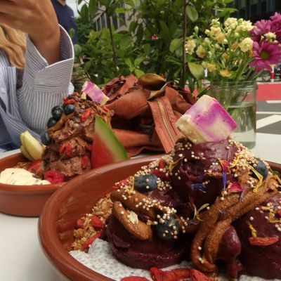 Plants & Cakes - Raw Cakery & Juice bar interior
